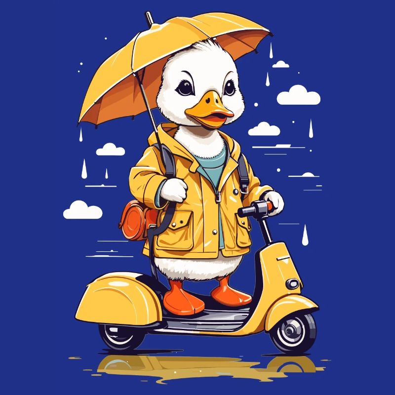 Duck with Roller