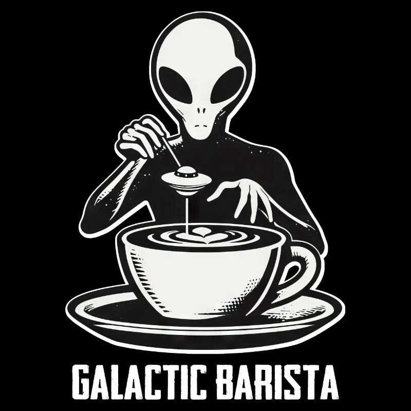 Buveur de café Maître du café galactique