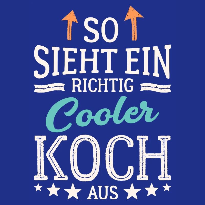 So sieht ein richtig cooler Koch aus