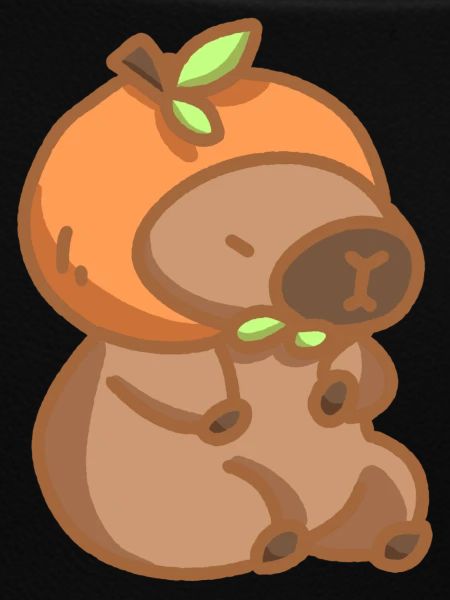 Capibara Orange