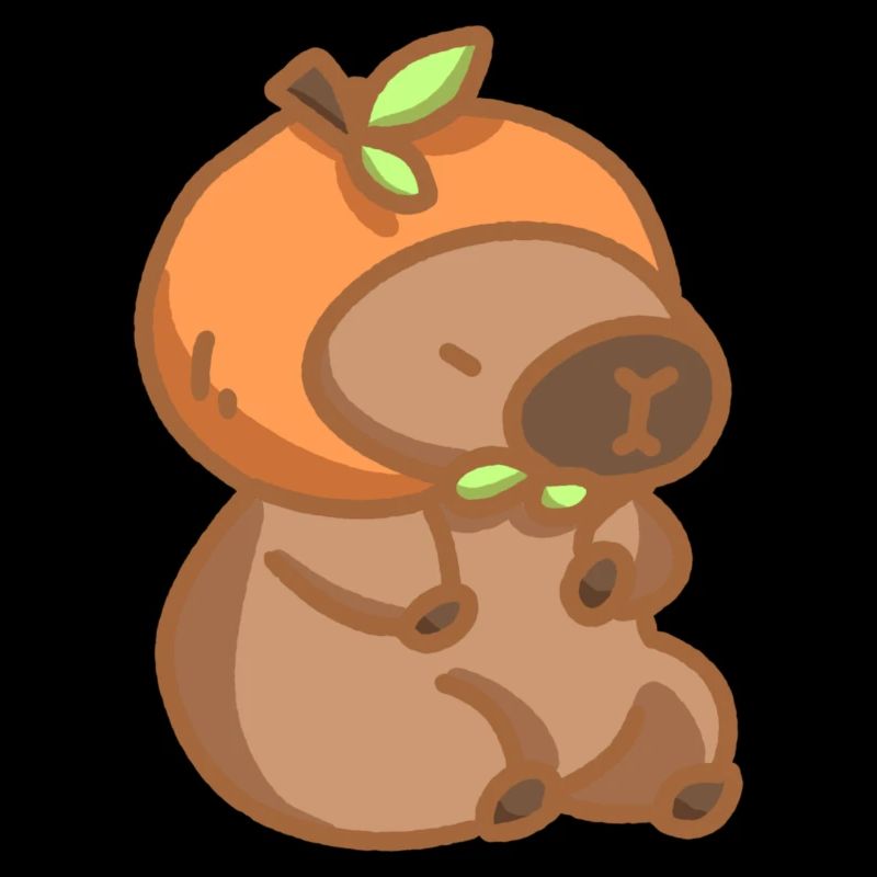 Capibara Orange
