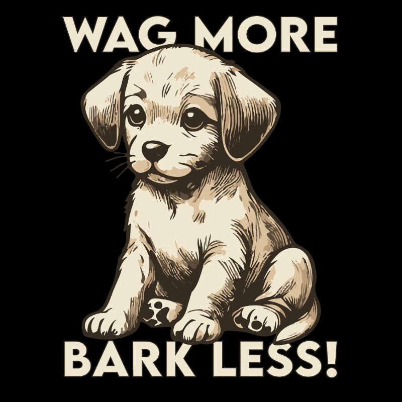 Wag more, bark less!
