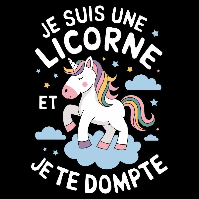 Je suis une licorne et je te dompte