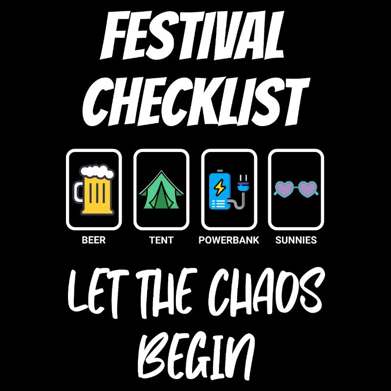 Festival Checklist – Let the Chaos Begin