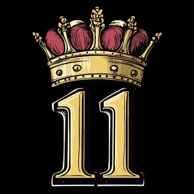 11 Zahl Krone