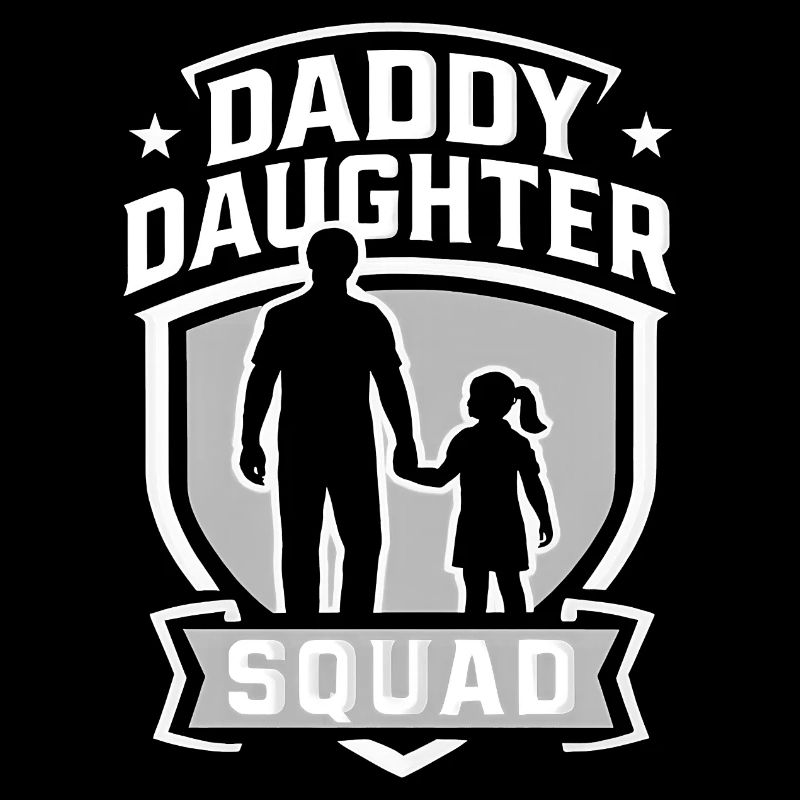 Daddy Daughter Squad Matching Father Daughter