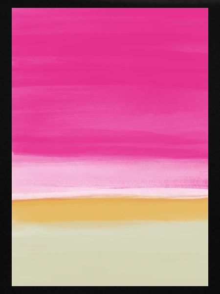 Line study pink yellow