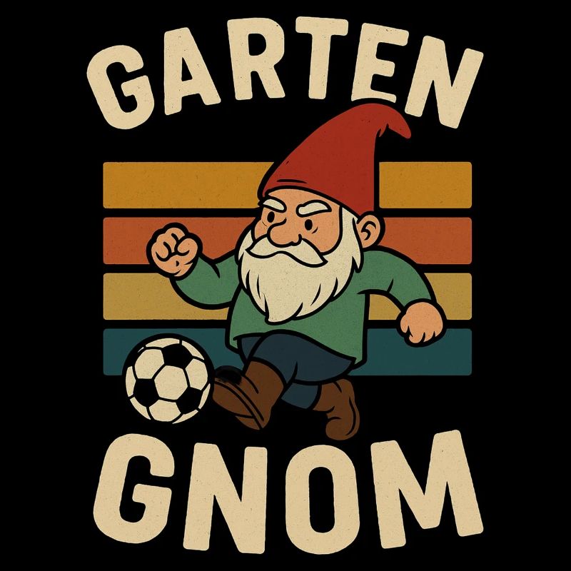 Garden Gnome Kicks Soccer