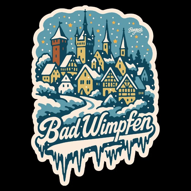 Bad Wimpfen Kraichgau Winterlandschaft  