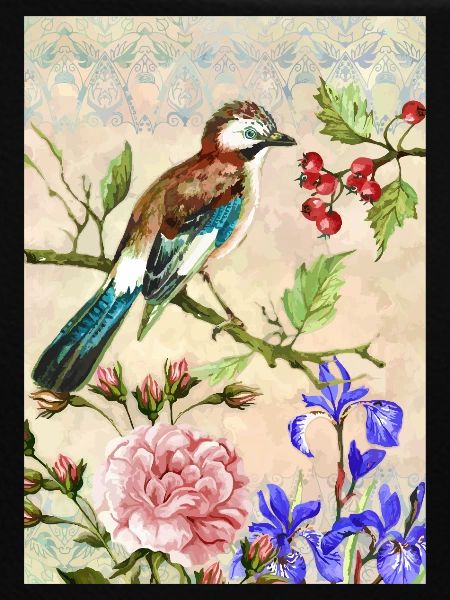 Bunter Vogel