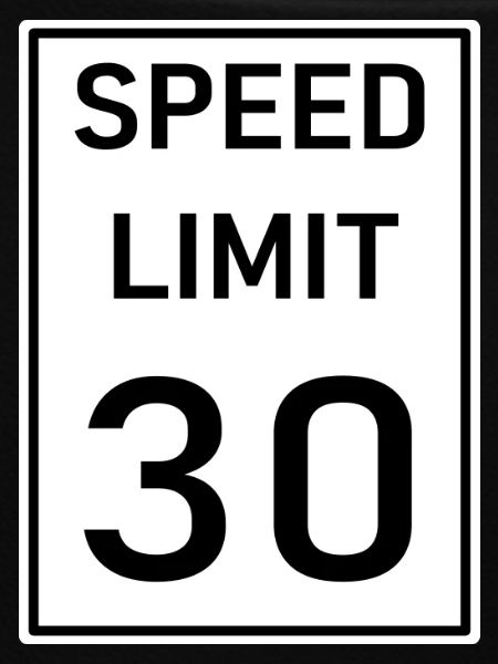 Speed Limit 30