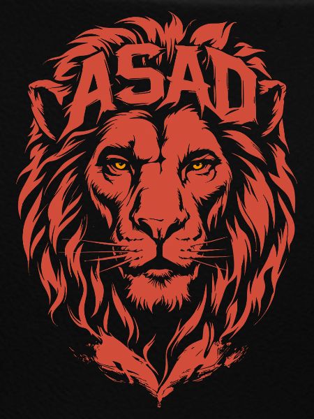 Roter Löwe ASAD Imperious Head