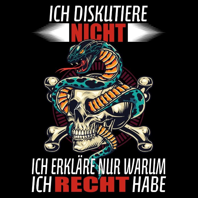Ich diskutiere nicht - Ich erkläre nur...