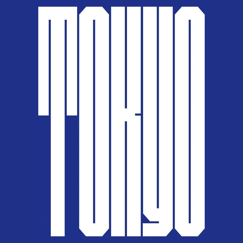 Tokyo City bold typography