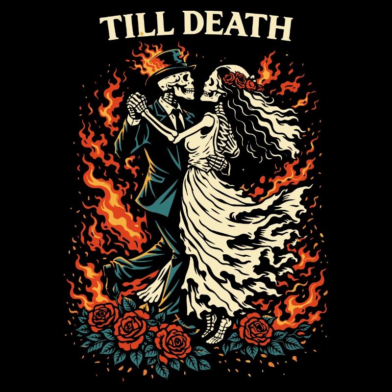 Till Death – Dark Valentine Skeleton Dance