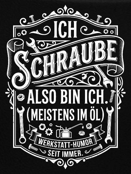 I screw slogan motif