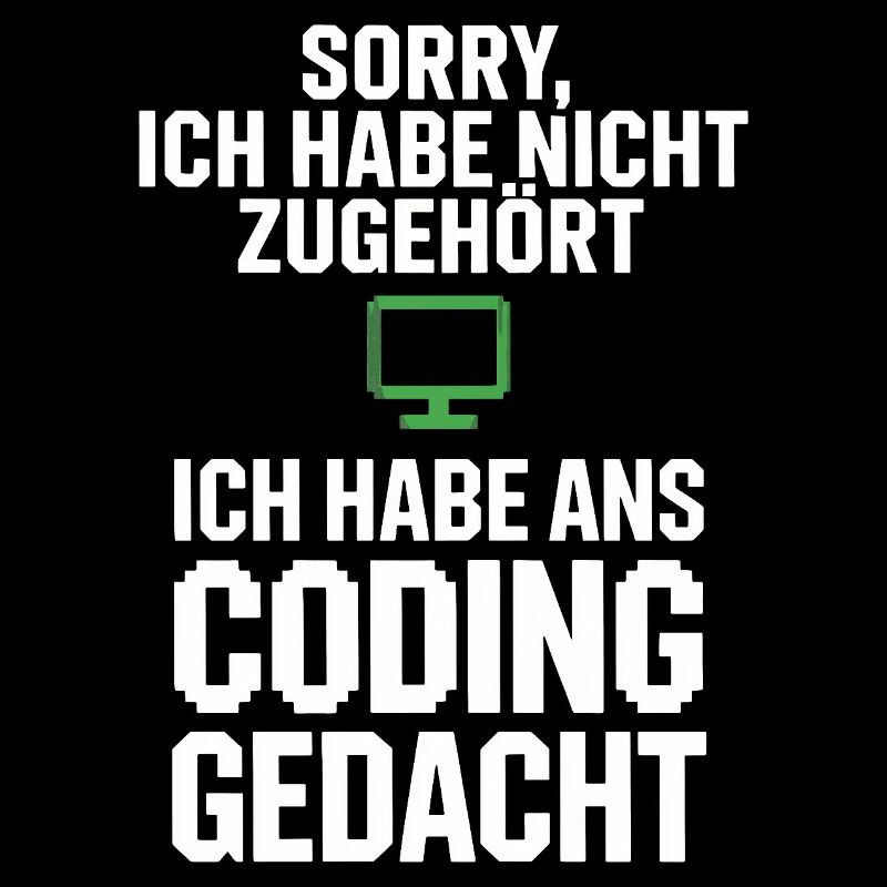 Désolé, j’ai pensé à coder