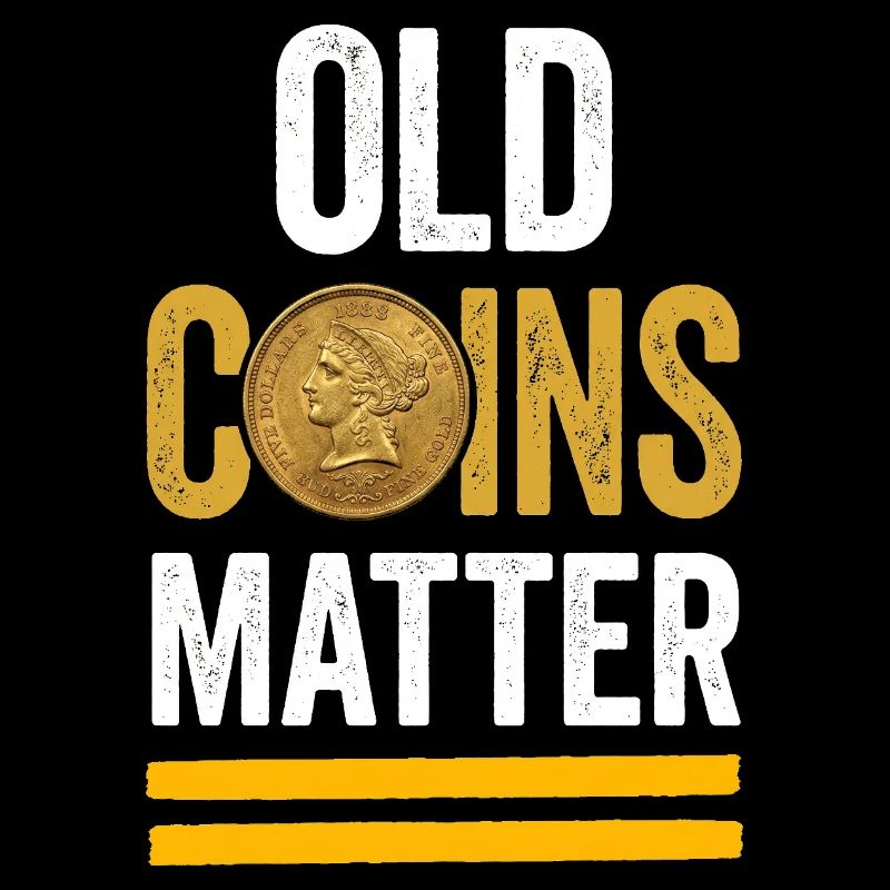 Old Coins Matter - Numismatist Collector Design