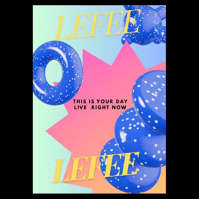 Live Your Day – Colorful Balloon Explosion