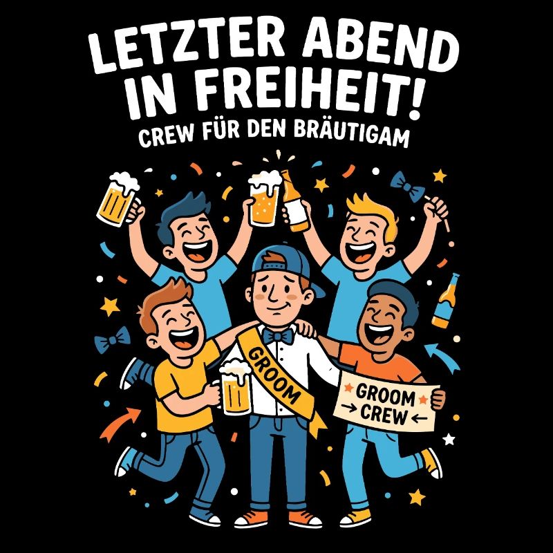 Letzter Abend Freiheit JGA Crew
