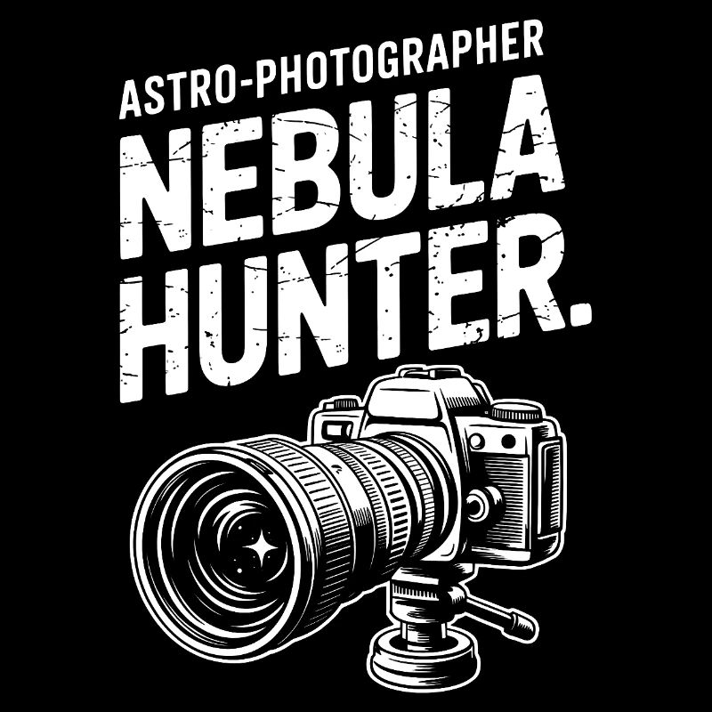 Nebula Hunter Astro Photographer Tee