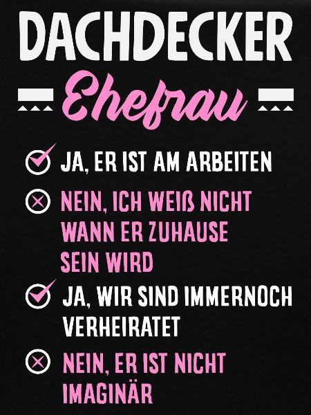 Dachdecker Spruch Lustig Handwerker Geschenk