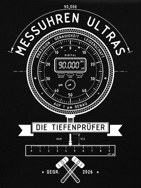 Präzisionsuhr Dial Retro