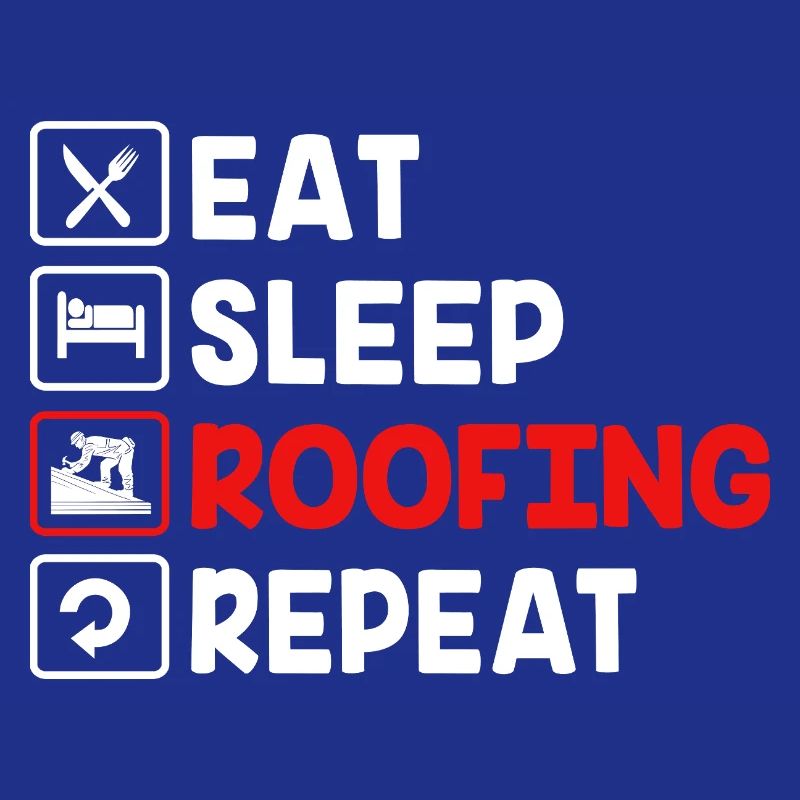 Dachdecker Handwerker Beruf Spruch