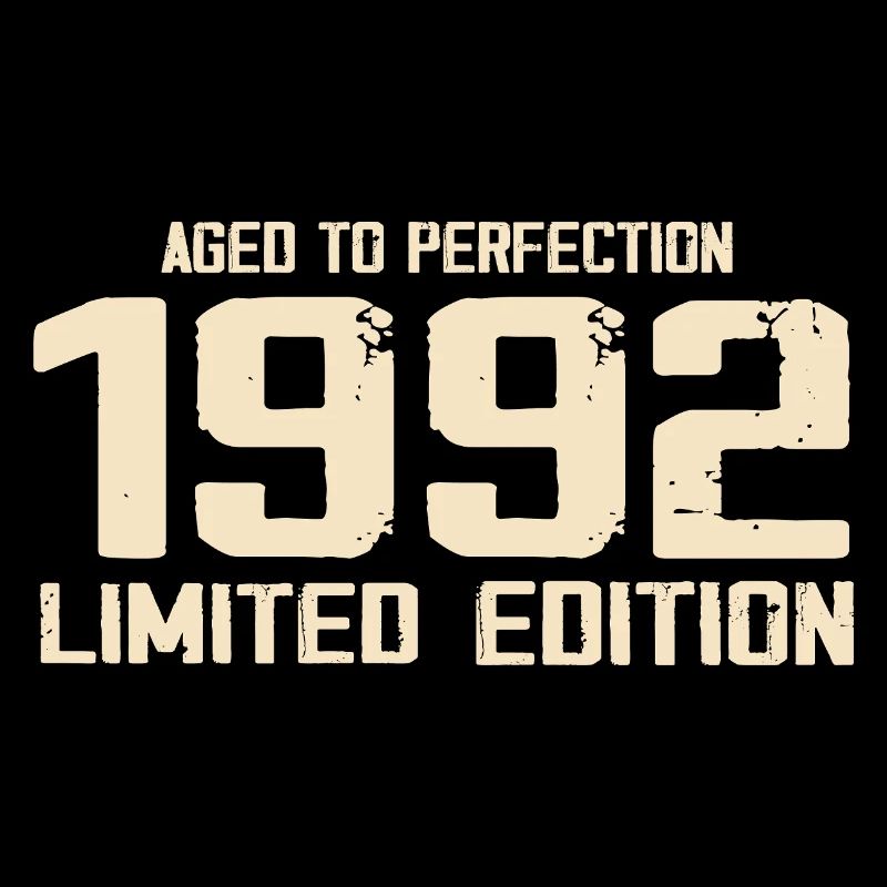 1992 Edition limitée 1992 Anniversaire 1992 Rétro