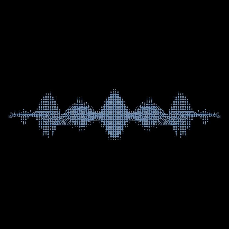 Musikfrequenz Ton Wellen Physik und Sound