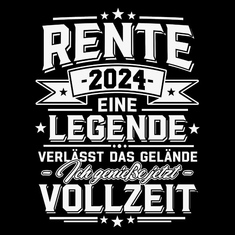 Rente 2024 Ruhestand Rentner Geschenk
