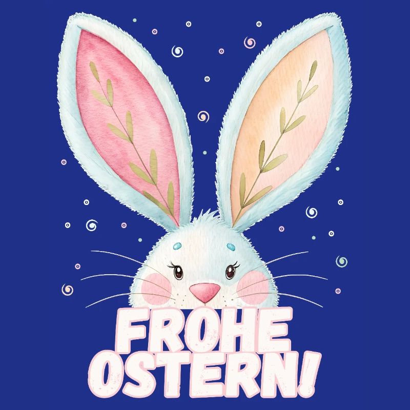 Happy Easter! Cute Easter Bunny