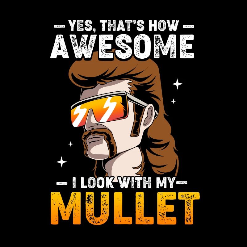 Mullet Haarschnitt Vokuhila