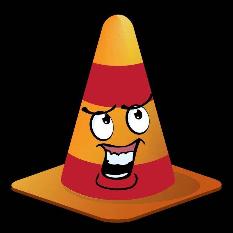 Traffic Cone Smiley
