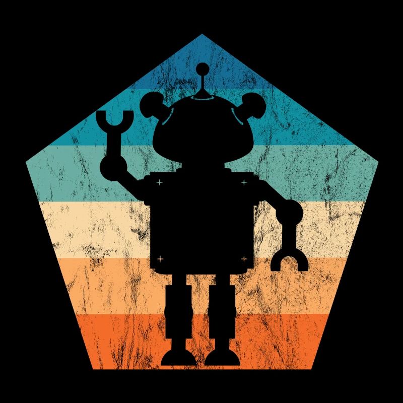 Roboter Vintage Retro