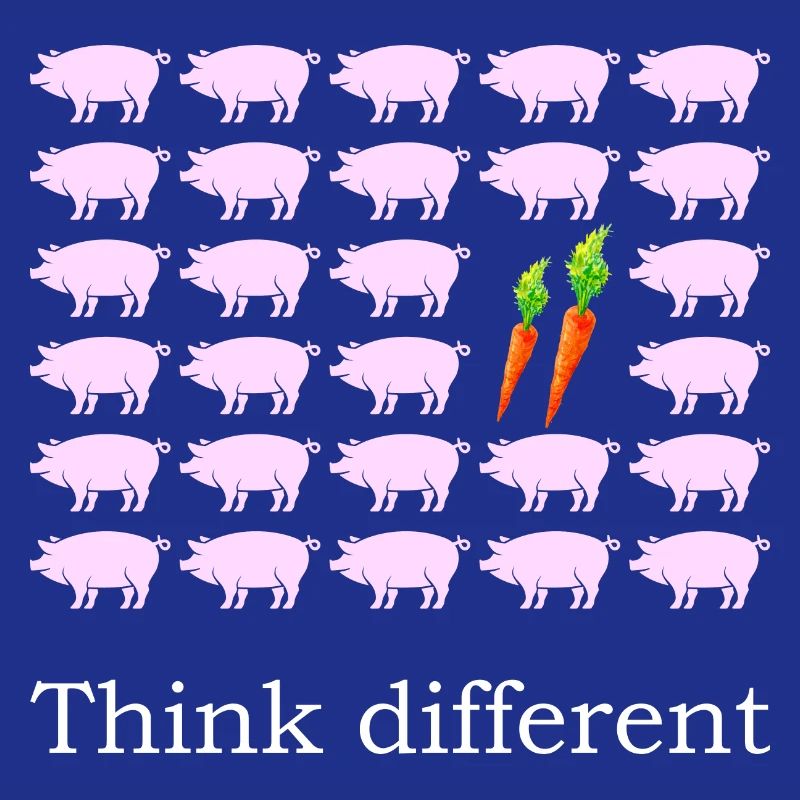 Think different - Vegetarier Bio
