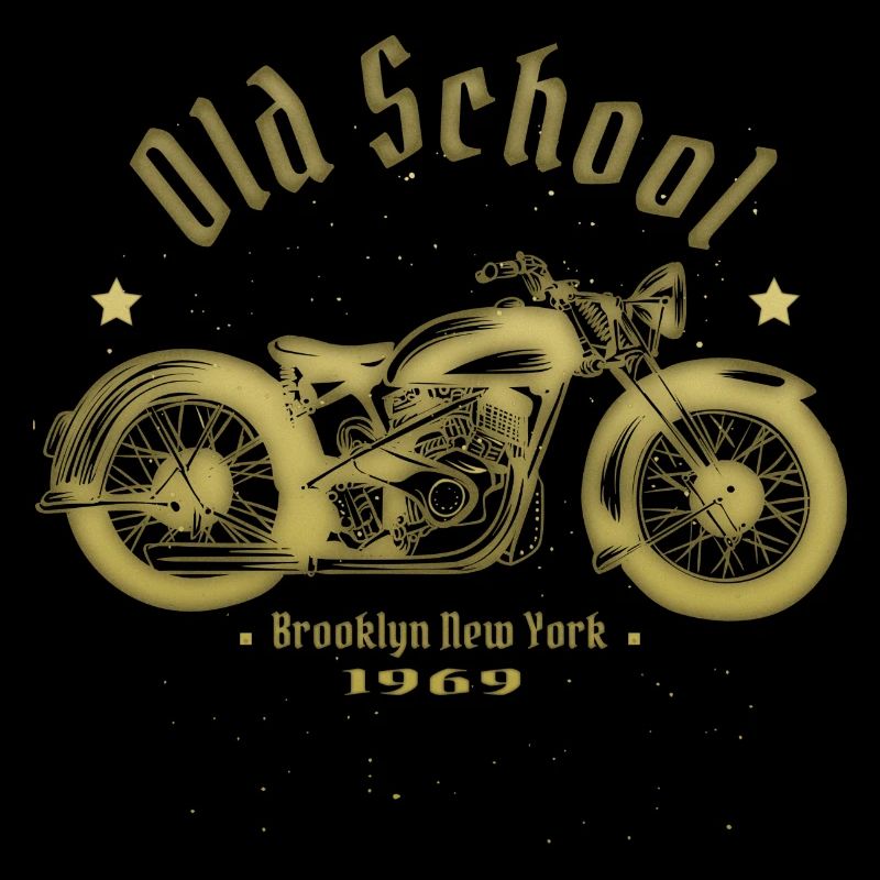 Old School Biker 1969