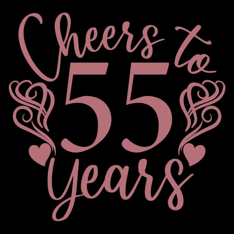 Vive le 55e anniversaire de ses 55 ans