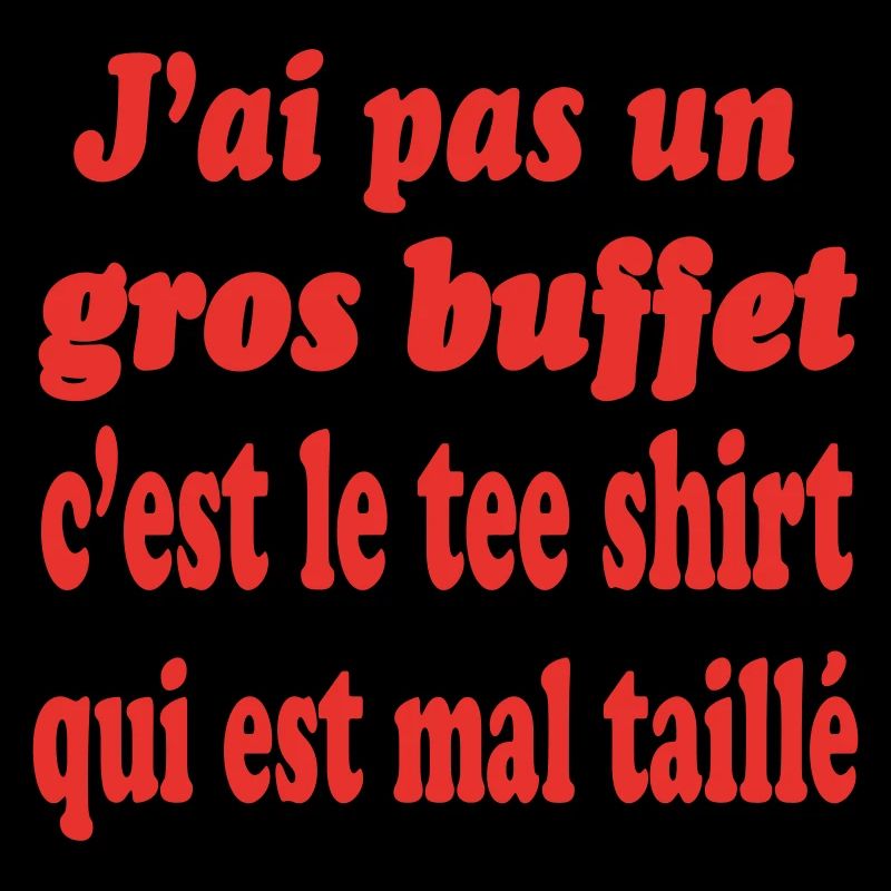 Gros bide tee shirt mal taillé