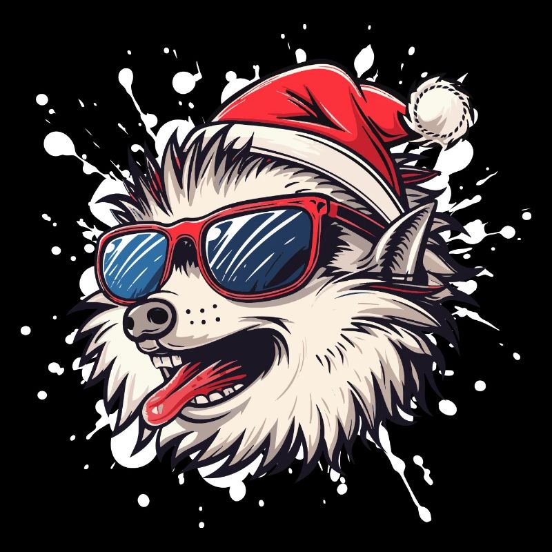 Igel Weihnachten Lustig