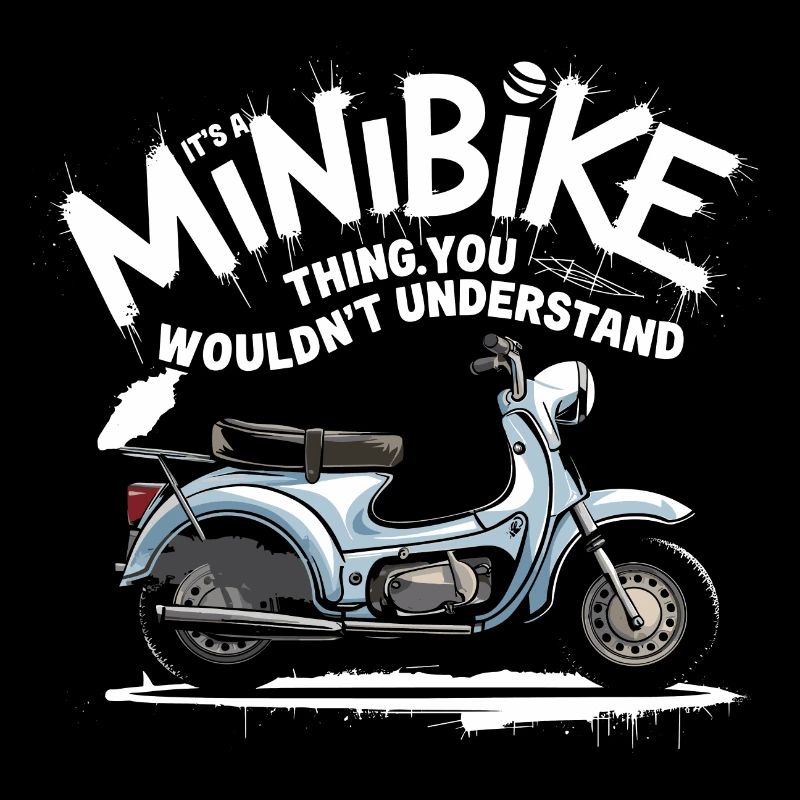 Design de -moto cool et amusant