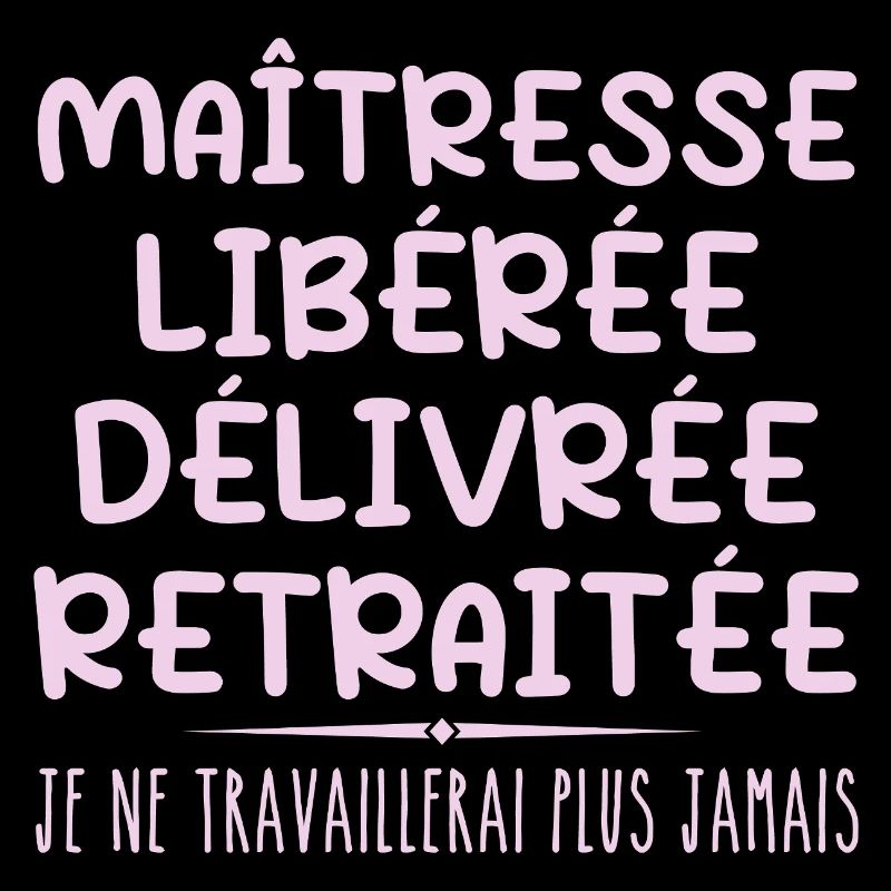 Maîtresse célèbre sa retraite avec humour cadeau