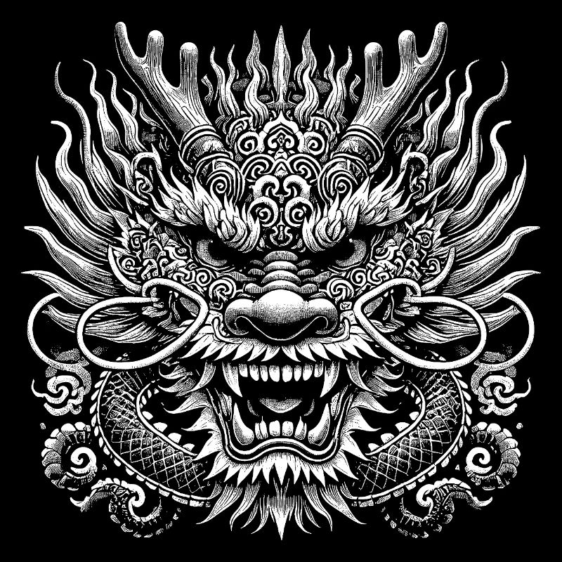 Masque de dragon