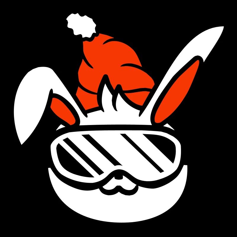 Bunny Ski Goggles Ski Bunny Skiing Ski Goggles Cap