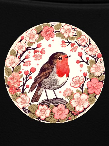 Cherry Blossom Robin