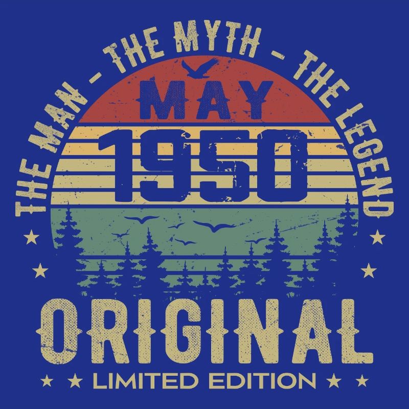 May 1950 Gift 75th Anniversary May 1950 May 1950
