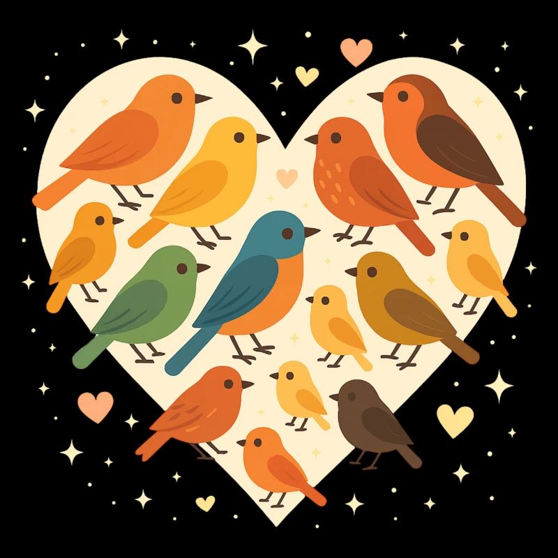 Birds and butterflies