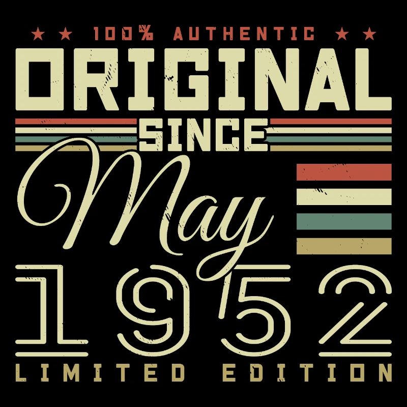 Cadeau Anniversaire Mai 1952, Gift May 1952