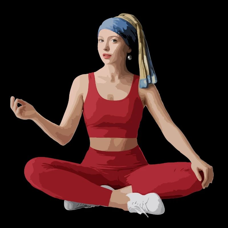 Das Mädchen mit dem Perlenohrring Yoga