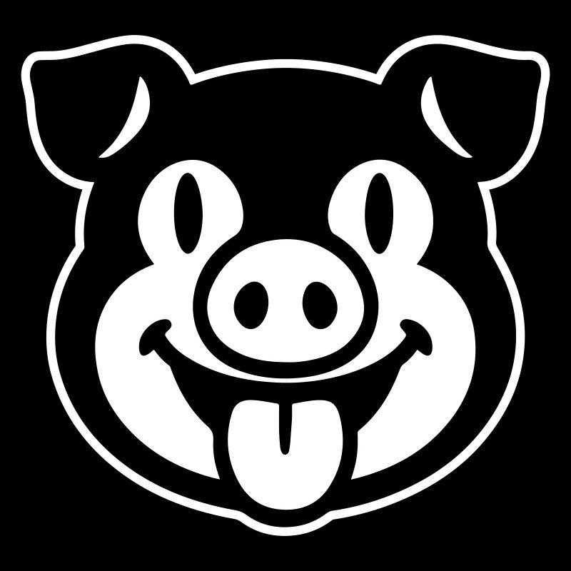 Piglet Pig Head